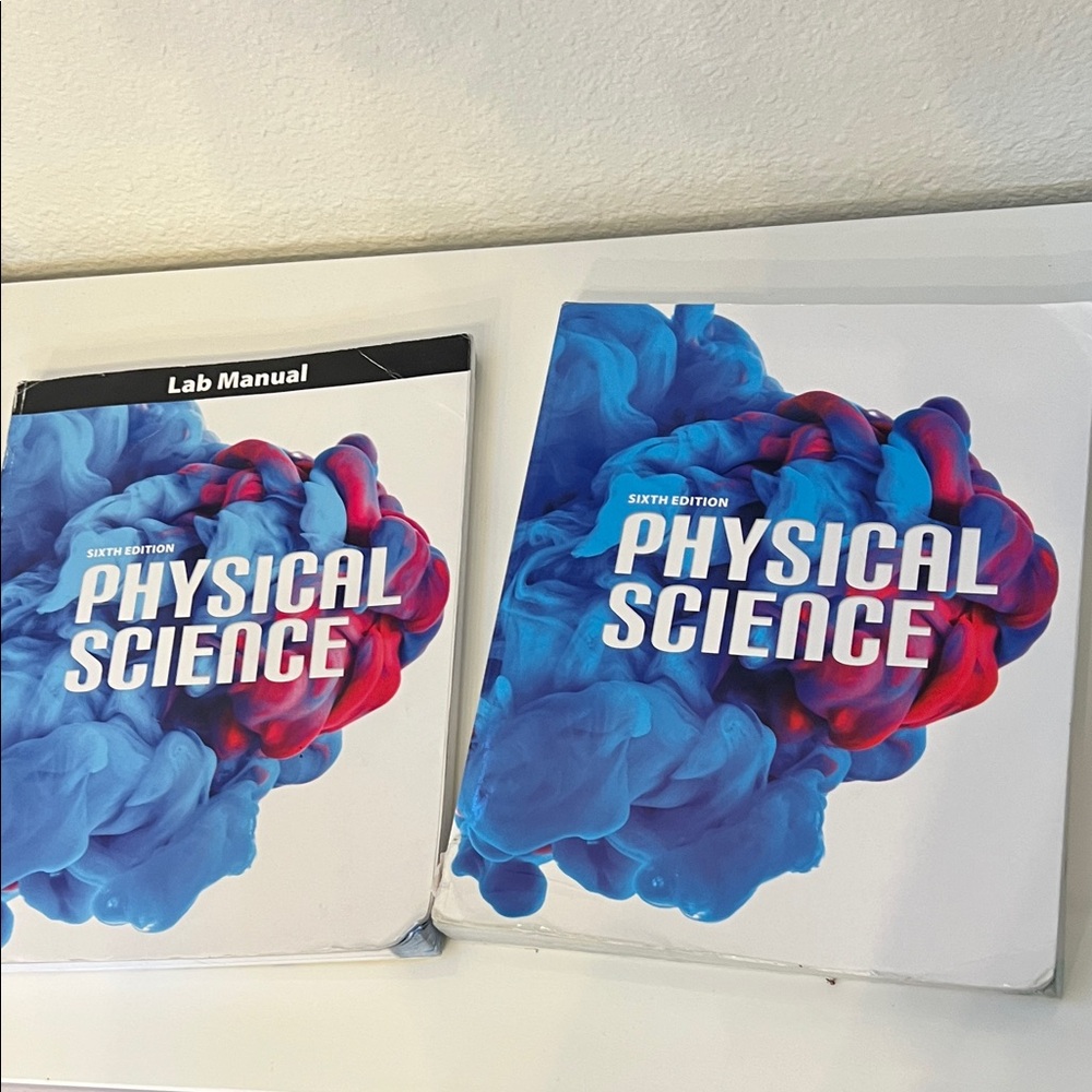 BJU Press Physical Science Textbook/ Lab Manual Set-Bob Jones Science Curriculum